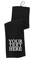 Algopix Similar Product 6 - Personalized Custom Golf Towel  Add