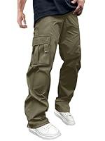 Algopix Similar Product 20 - PLEPAN Mens Casual Cargo Pants