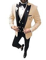 Algopix Similar Product 10 - Tuxedo Suit for MenMen 3 Piece Suit