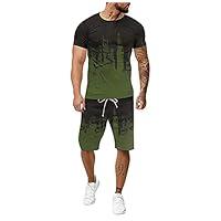 Algopix Similar Product 20 - Mens Summer Sports Suit 2 Piece