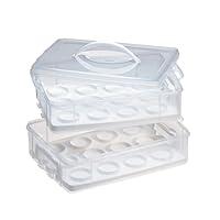 Algopix Similar Product 14 - Snapware 2Layer 24 Cupcakes Plastic