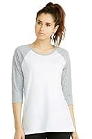 Algopix Similar Product 4 - Cottonbell Womens Baseball Quarter