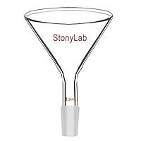Algopix Similar Product 14 - StonyLab Glass Short Stem Powder Funnel