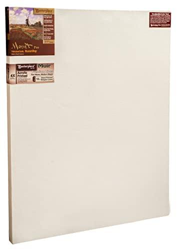 Strathmore 300 Series Canvas Paper Pad, Glue Bound, 6x6 inches, 10 Sheets  (115lb/187g) - Artist Paper for Adults and Students - Acrylic and Oil Paints