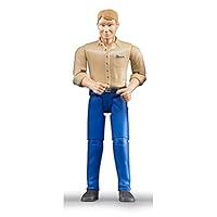 Algopix Similar Product 17 - Bruder Man, Light Skin, Blue Jeans