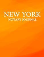 Algopix Similar Product 20 - New York Notary Log Book Journal for