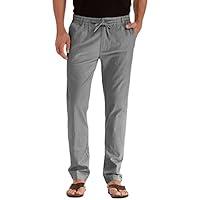 Algopix Similar Product 18 - Mens Casual Linen Pants Lightweight