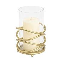 Algopix Similar Product 4 - Hurricane Glass Pillar Candle Holder