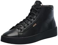 Algopix Similar Product 11 - Belwar Smooth Leather High Top Sneaker