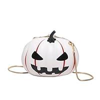 Algopix Similar Product 8 - JANSBEN Halloween Pumpkin Purse