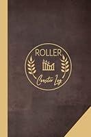 Algopix Similar Product 5 - Roller Coaster Log Theme Park Journal