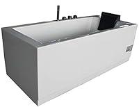 Algopix Similar Product 9 - EAGO AM154ETL-L5 Whirlpool Tub, White