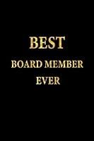 Algopix Similar Product 12 - Best Board Member Ever Lined Notebook