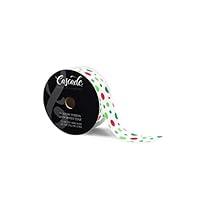 Algopix Similar Product 10 - Fair Isle Cascade Satin Ribbon WWired