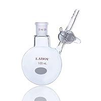 Algopix Similar Product 7 - Laboy Glass 100mL Single Neck Round