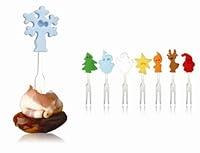 Algopix Similar Product 18 - Vacu Vin Christmas Crowd Snack Markers