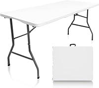 Algopix Similar Product 1 - HiEthan Folding Table4ft Indoor