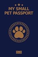 Algopix Similar Product 8 - My Small Pet Passport Medical Record