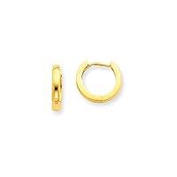 Algopix Similar Product 4 - 14k 2.25mm Hinged Hoop Earrings