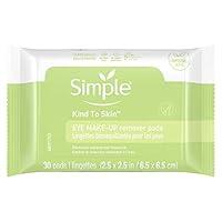 Algopix Similar Product 2 - Simple Eye Makeup Remover Pads Makeup