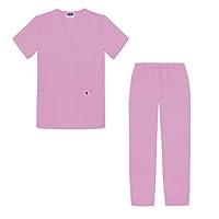 Algopix Similar Product 4 - Sivvan Unisex Classic Scrub Set VNeck