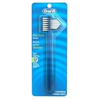Algopix Similar Product 18 - OralB Denture Brush Dual Head  each