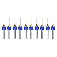 Algopix Similar Product 15 - uxcell 10pcs PCB Drill Bits 18 Shank