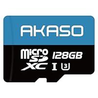 Algopix Similar Product 6 - AKASO 128GB microSDXC U3 Memory Card