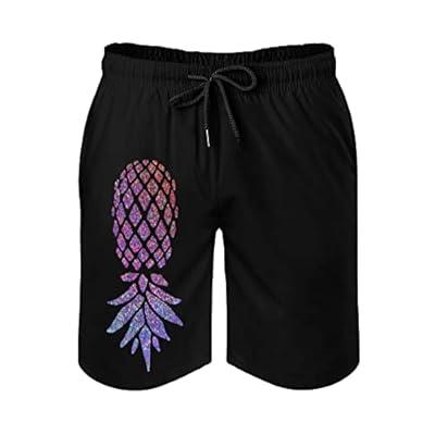 Adventure Time Jake The Dog Men's Swim Trunks Quick Dry Beach Board Shorts With Pockets Mesh Lining Bathing Suits