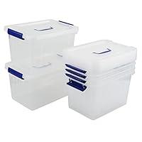 Algopix Similar Product 17 - Eagrye 10 L Clear Plastic Storage Box