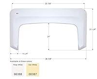 Algopix Similar Product 20 - ICON 00387 Single Axle Fender Skirt