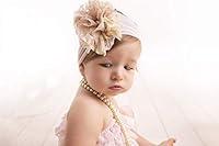 Algopix Similar Product 5 - Handmade Light Pink Baby Headband Made