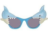Algopix Similar Product 9 - Shark Fun Shades  1 Count  Kids Blue