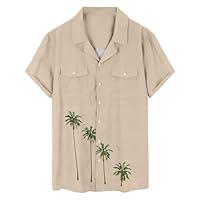 Algopix Similar Product 14 - Prime Deals Mens Navy Blue Hawaiian