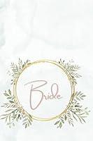 Algopix Similar Product 1 - Bride Notebook Watercolor Flooral