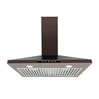 Algopix Similar Product 3 - CHETTO 36 Inch Range Hood 610 CFM