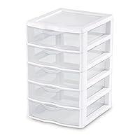 Algopix Similar Product 13 - Sterilite Small 5 Drawer Desktop