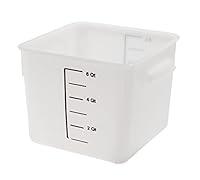 Algopix Similar Product 17 - Square Storage Container, 6 qt, White