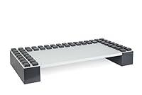 Algopix Similar Product 17 - EverBlock 24 x 48 Desk Top Shelf