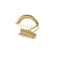 Algopix Similar Product 9 - Gold Helix Earring 18K Gold Plated