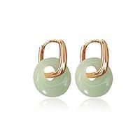 Algopix Similar Product 7 - Jade Earrings Green Earrings for Women