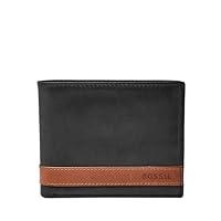 Algopix Similar Product 5 - Fossil Mens Quinn Leather Bifold with