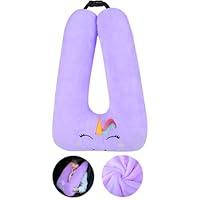 Algopix Similar Product 9 - MissSoul Kids Travel Pillow for Car