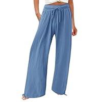 Algopix Similar Product 17 - Crinkle Pants WomenDeals of The Day My