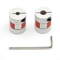 Algopix Similar Product 8 - Befenybay 2PCS 5mm to 7mm Aluminium