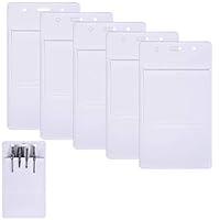 Algopix Similar Product 2 - Wisdompro 5 Pack Heavy Duty Pocket