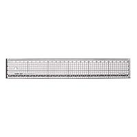 Algopix Similar Product 8 - Rayher 7821300 Cutting Ruler 30 cm with