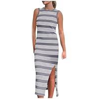 Algopix Similar Product 15 - AGWOLF Casual Dresses for Women Striped