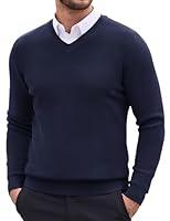 Algopix Similar Product 10 - COOFANDY Men Casual V Neck Sweater