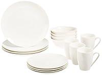 Algopix Similar Product 15 - Amazon Basics 16Piece Classic White